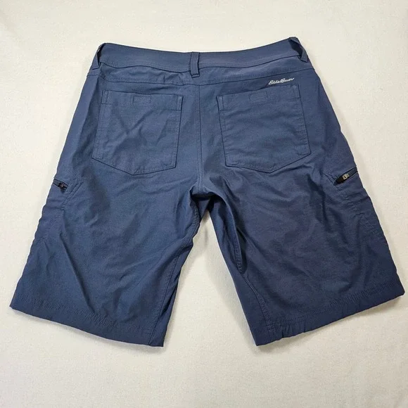 Eddie Bauer First Ascent Men's guide pro shorts 33 blue hiking gorpcore tech - Picture 2 of 10